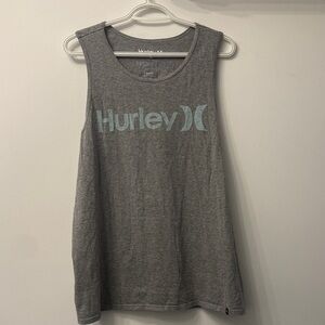 Hurley Charcoal Gray Muscle Tee